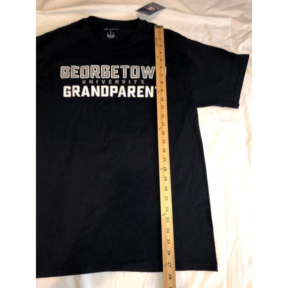 GW Georgetown University Grandparent T-Shirt Size M Champion Blue Unisex NEW - Picture 4 of 5